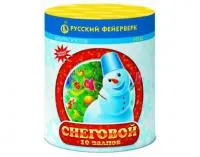 Батарея салютов Снеговой Р7212 купить от производителя Русский Фейерверк — Орск
