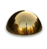 Полусфера латунь Л63 ∅ 100 стенка 1,5 мм. (518693) в Орске