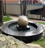 Сфера гранит фонтан 3D шар (518901) ∅ 750 мм. Орск 