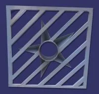 Звезда стальная (197146) монтаж комплект горелка ГВД 379 10 89 00 ПС вечный огонь ø 1000 мм. пустотелая  в Орске