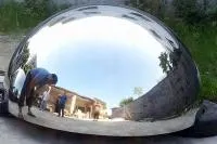 Полусфера ø 1500 нержавеющая сталь (207298) сертификат промоборудование мм.  в Орске