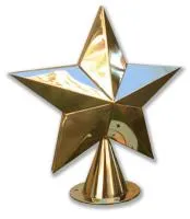 Звезда двусторонне выпуклая ø 350 (517612) сертификат на обелиск - стела памятник мм. пустотелая  в Орске