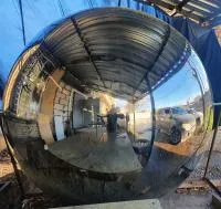 Сфера шар ø 2000 мм. (514274) производство - арт-объект пустотелая  в Орске