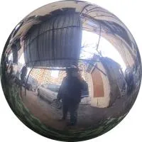 Шар ø 450 мм. полый полированный (517582) производство - сфера арт-объект пустотелая  в Орске