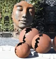 Кортен 3 шара — парк декор (518952) ∅ 950 750 450 мм. Орск