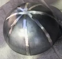 Полусфера сталь Ст3 ∅ 1350 стенка 6 мм. (518636) в Орске