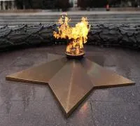 Звезда вечного огня листовая бронза чугун в Орске (518589)