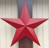 Красная звезда декор на стену в Орске (518432)