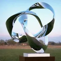 Кольца из нержавеющей стали скульптура (518288) производство арт-объект  в Орске