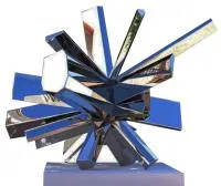 Рост камней скульптура из нержавеющей стали (517636) производство арт-объект  в Орске