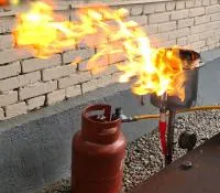 Газовая горелка электро розжиг (514267) монтаж вечный огонь ø 154 мм. ветроустойчивая  в Орске