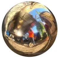 Шар полированный ø 700 мм. (514270) сертификат - сфера арт-объект пустотелая  в Орске