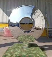 Линза арт декор (519061) ∅ 2000 сталь AISI304 Орск 