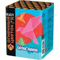 Батарея салютов Оригами ОС6221 купить от производителя Огненный Цветок — Орск